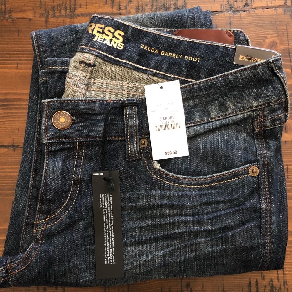 Express Jeans- Zelda barely boot